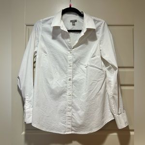 J. Jill stretch white blouse